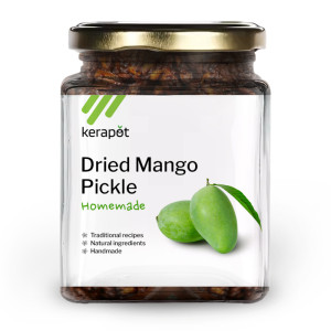 Homemade Dried Mango Pickle
