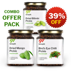 Pickles Combo Offer Pack -- Homemade Dried Mango P...